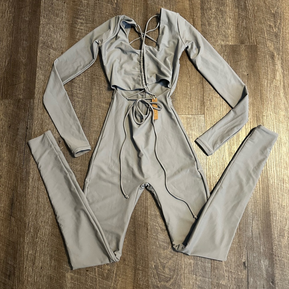 SKIMS Lace Up Catsuit